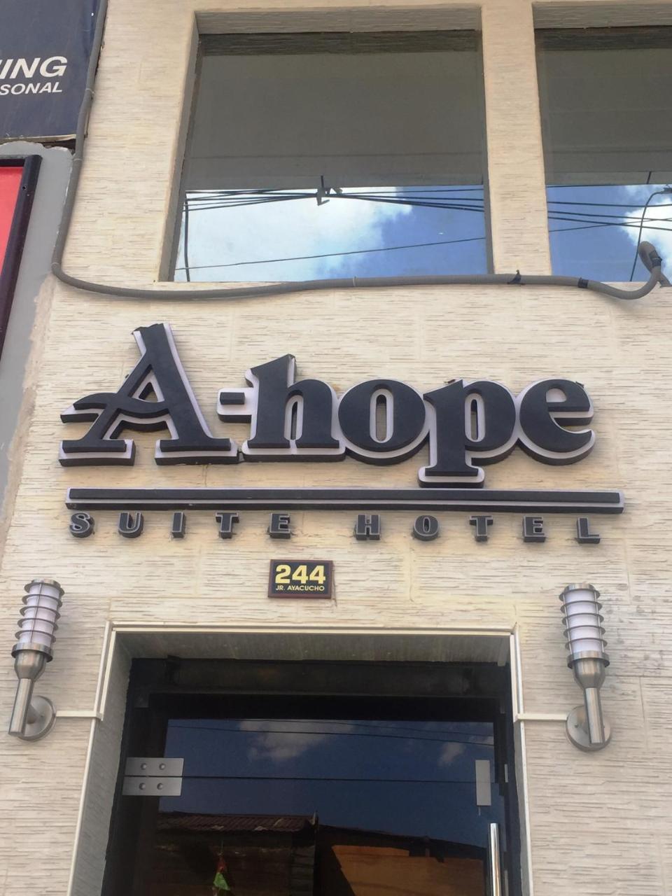 A-Hope Suite Hotel Уанкайо Экстерьер фото